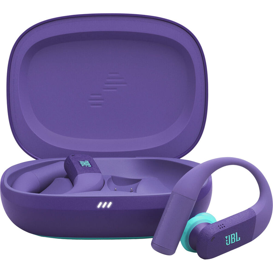 JBL Endurance Peak 4 True Wireless Noise Cancelling In-Ear Sports Headphones - Purple