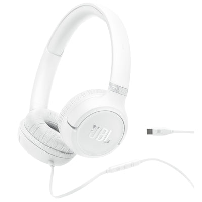 Harman JBLT530CWHT - JBL TUNE 530 WIRED USB-C ON-EAR HDPHN-WHT