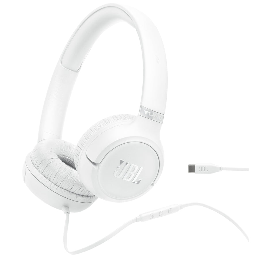 Harman JBLT530CWHT - JBL TUNE 530 WIRED USB-C ONEAR HDPHN-WHT