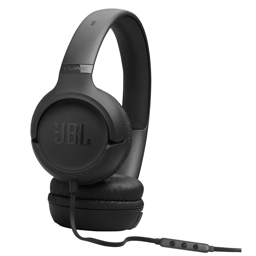 JBL Tune 530C USB-C Wired On-Ear Headphones - Black