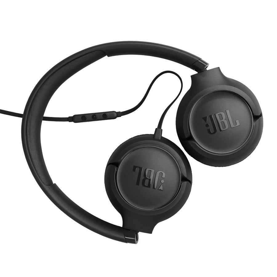 JBL Tune 530C USB-C Wired On-Ear Headphones - Black