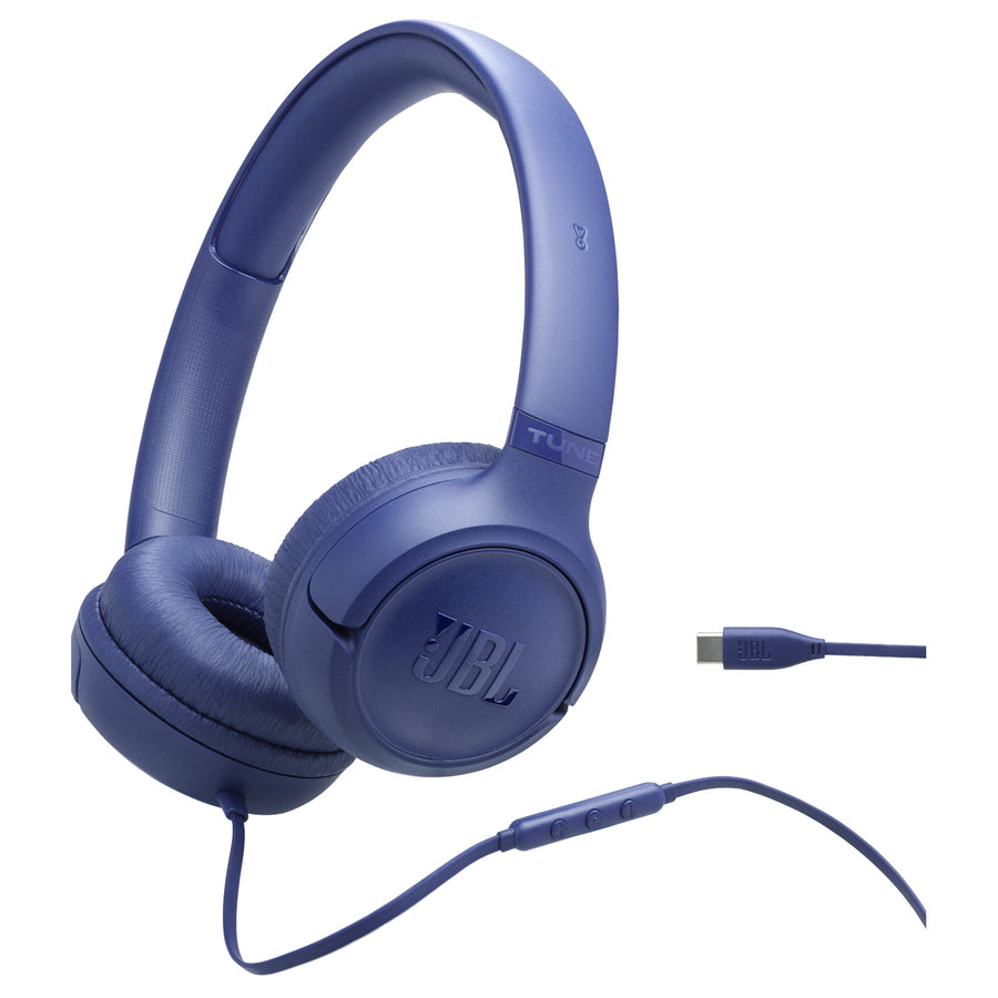 Harman JBLT530CBLU - JBL TUNE 530 WIRED USB-C ONEAR HDPHN-BLU