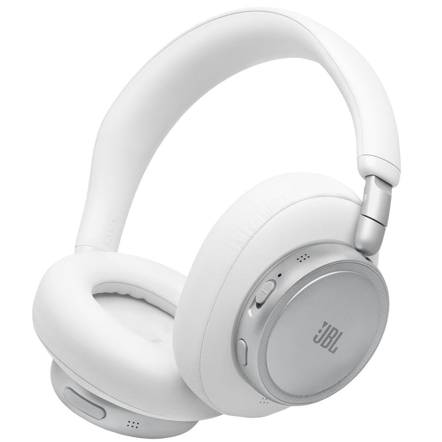 JBL Live 780NC Wireless Over-Ear Noise Cancelling Headphones - White