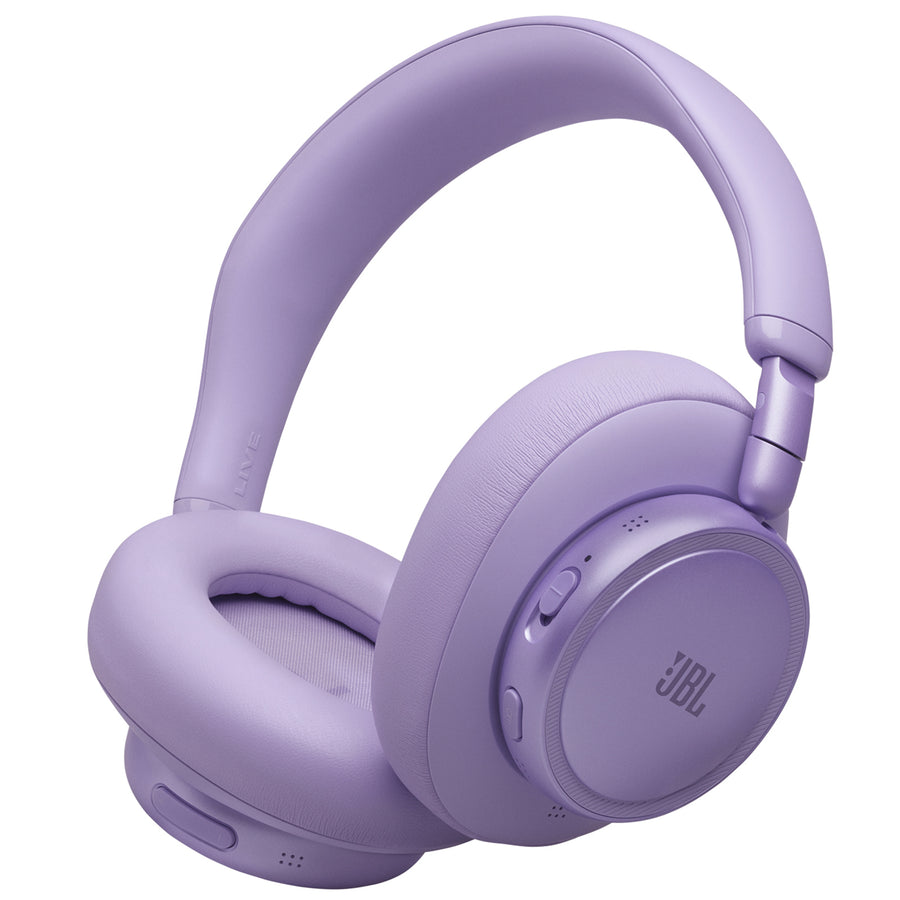 JBL Live 780NC Wireless Over-Ear Noise Cancelling Headphones - Purple