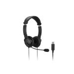 ACCO - TECHNOLOGY PRODUCTS ACK33065WW - KTG HI-FI USB-A HEADPHONES MIC & VOL