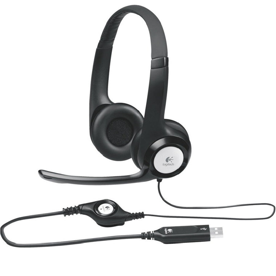 Logitech 981-000485 - H390 STEREO USB HEADSET (R)