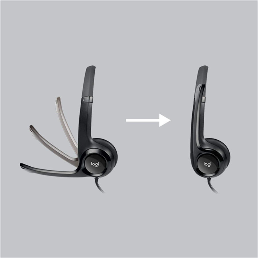 Logitech 981-000485 - H390 STEREO USB HEADSET (R)