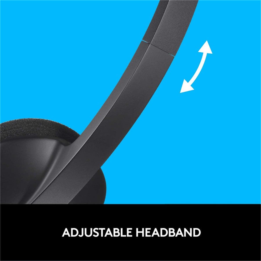 Logitech H340  USB Headset - Black