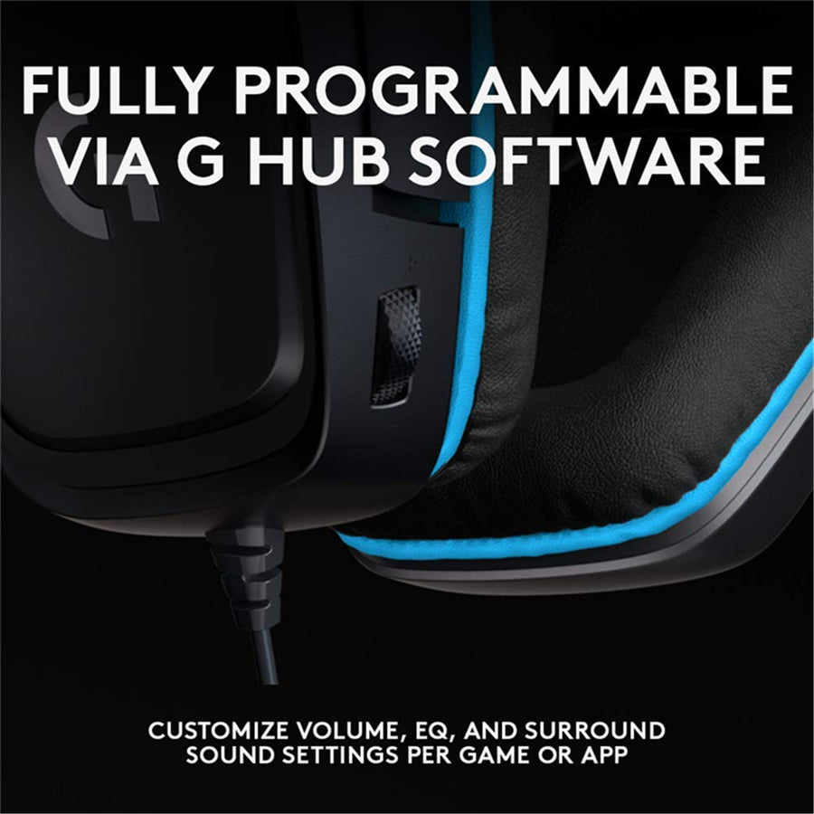 981-000824 - Logitech G432 Surround Sound Wired Gaming Headset