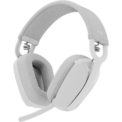 Logitech Zone Vibe 100  Headset - Off White