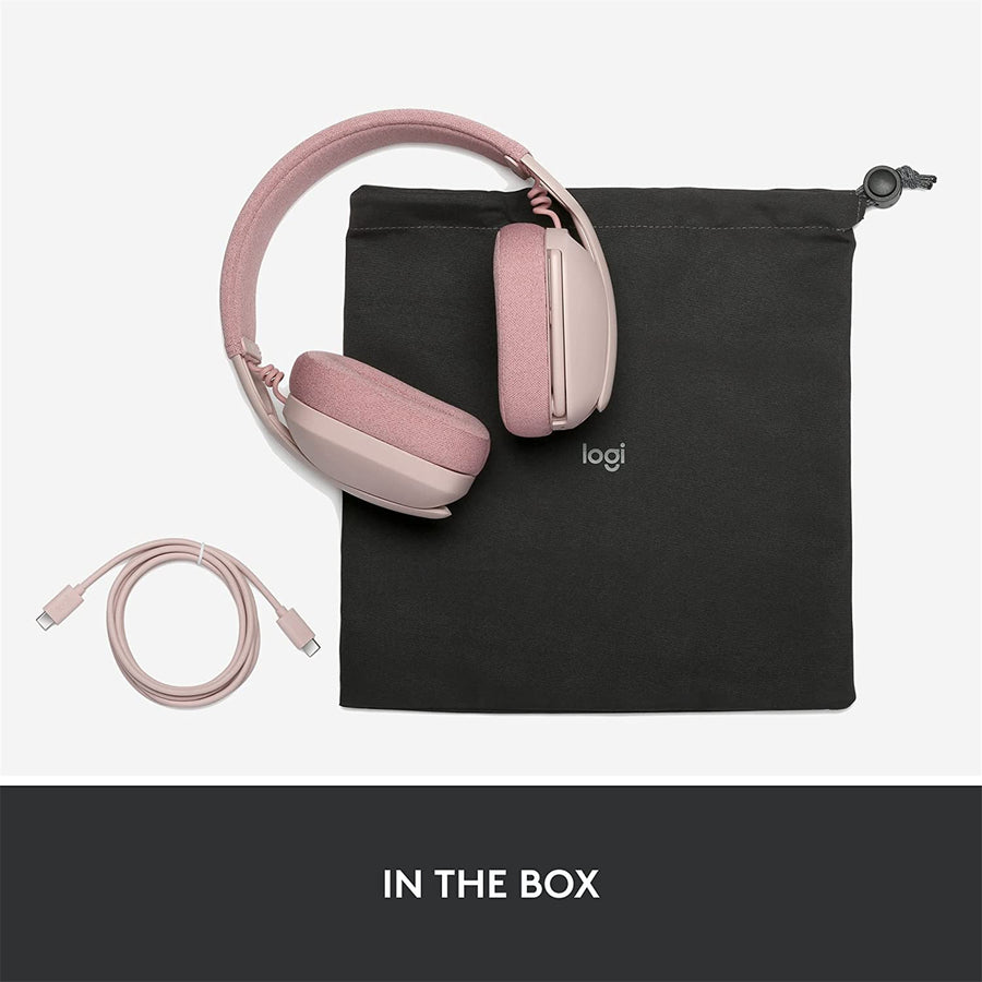 Logitech 981-001225 - ZONE VIBE 100 HEADPHONES - ROSE