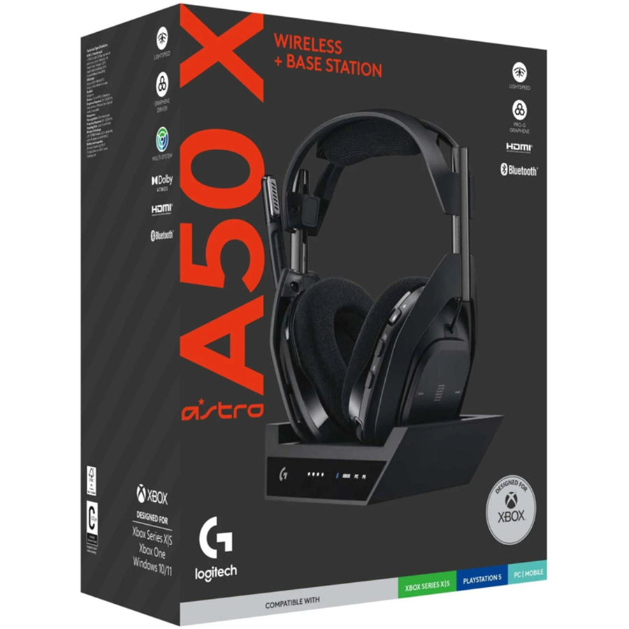 939-002129 - Astro A50 X LIGHTSPEED Hdst + Base GRPH