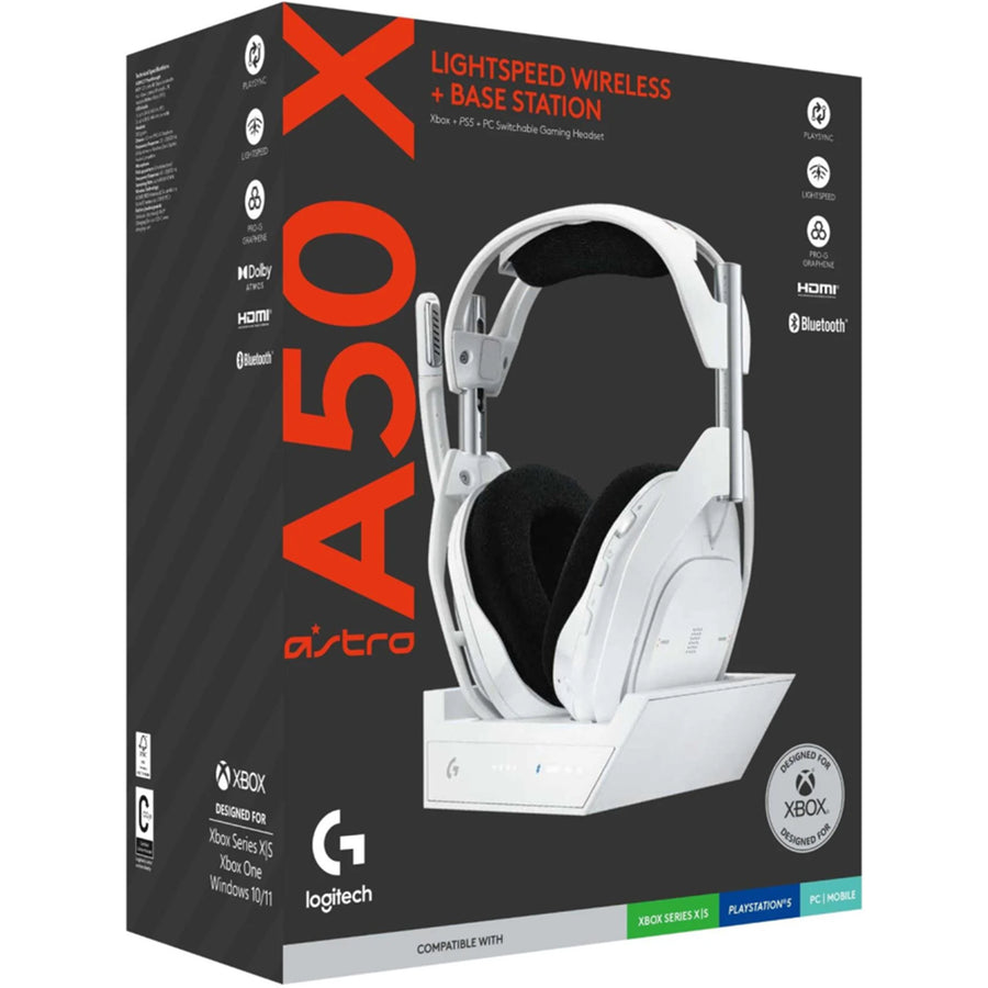 939-002135 - Astro A50 X LIGHTSPEED Hdst + Base WHT