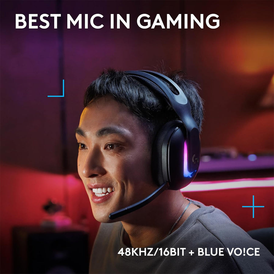 Logitech LIGHTSPEED G522 Wireless RGB Gaming Headset - Black