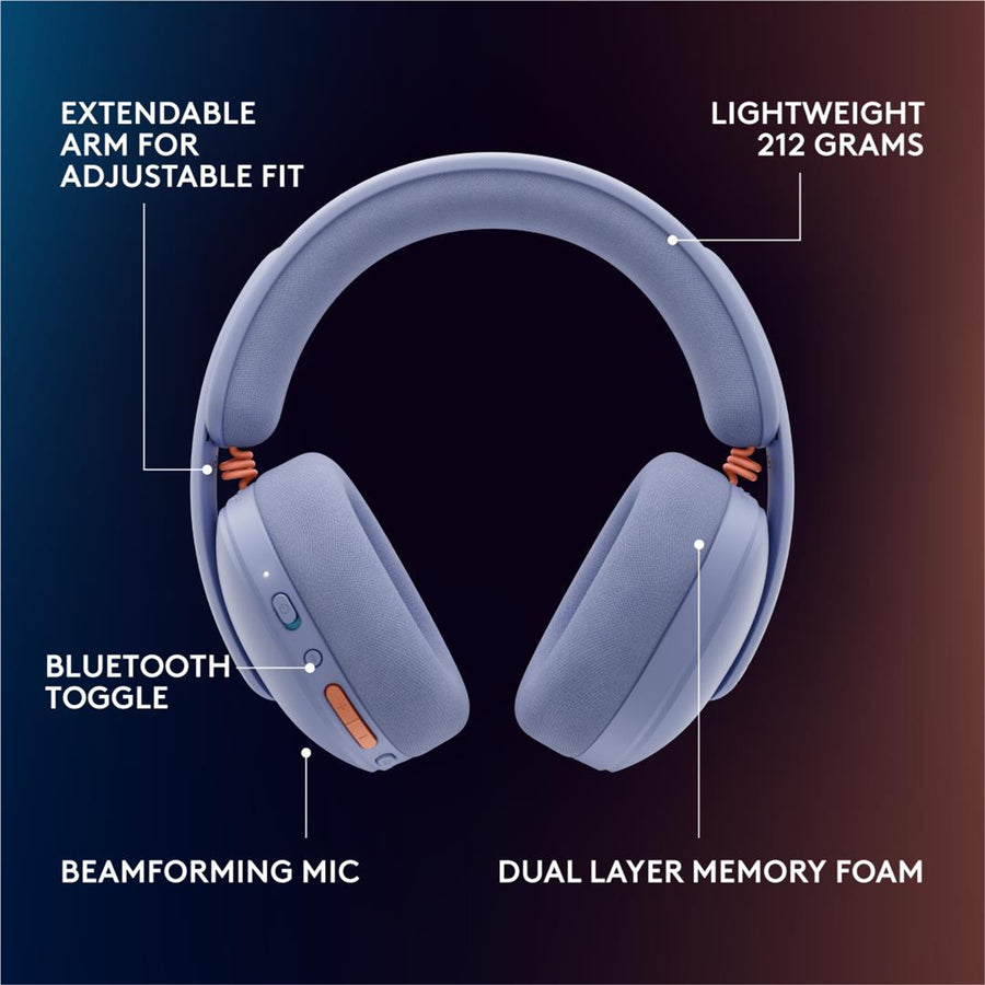 Logitech 981-001539 - G325 Lightspeed WL Headset - Lilac