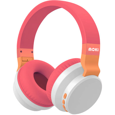 MOKI Headphones ACC-HPCWSU - Moki Colourwave Wireless Headphones - Sunset