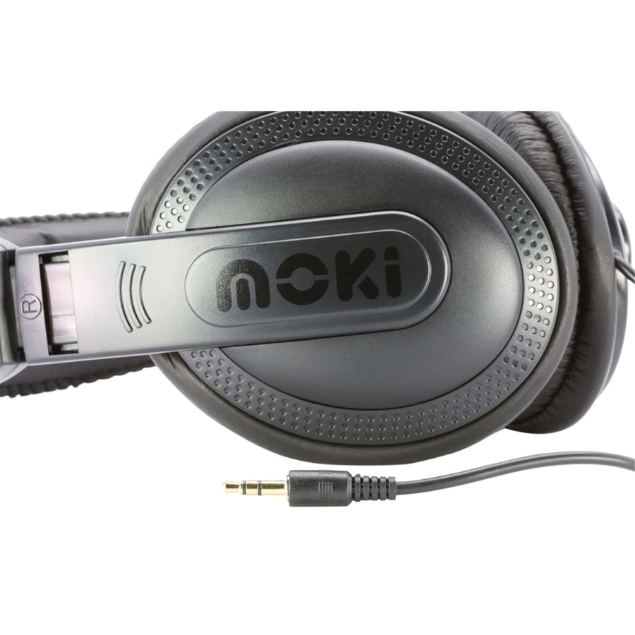 MOKI Headphones ACC-HPTOMBK - Moki Tommy Headphones Black