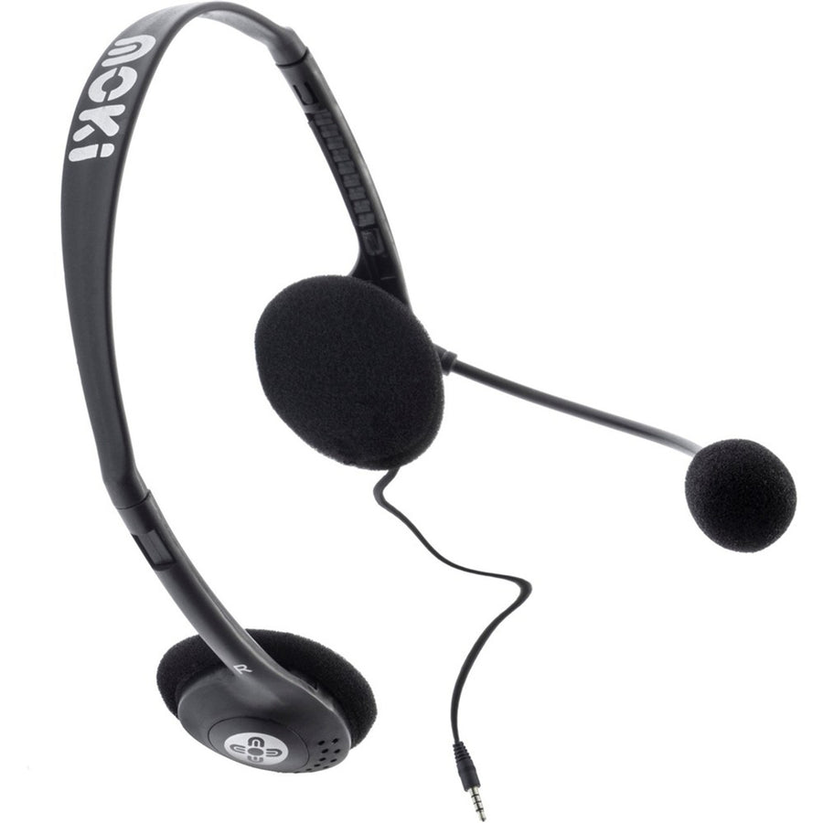 MOKI Headphones ACC-HPLMB50 - Moki Lite Headphones with Mic Boom x 50
