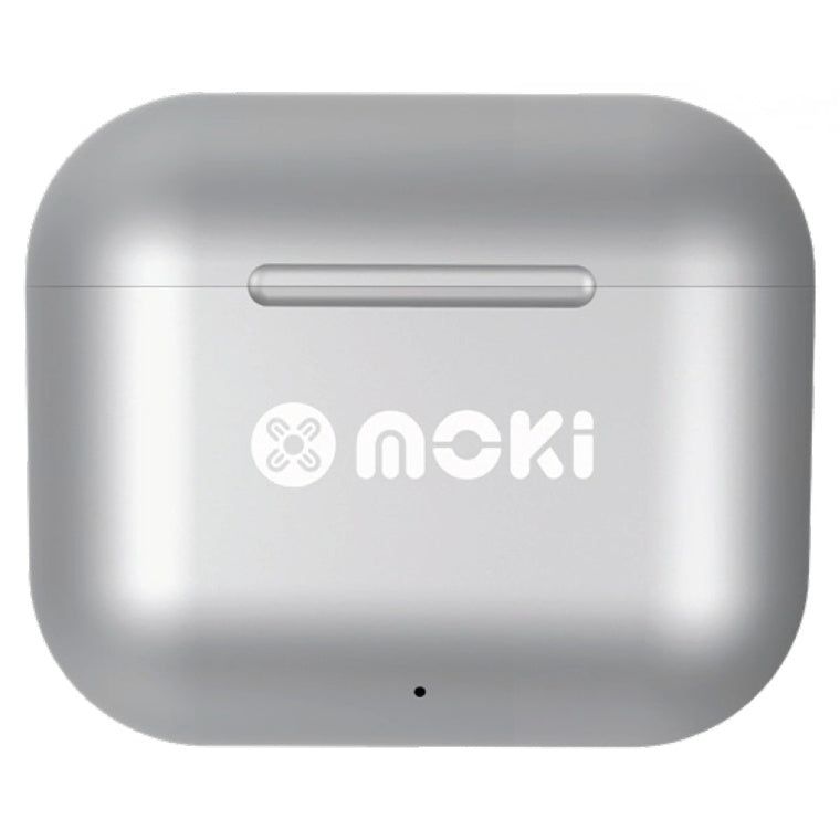 MOKI Earphones ACC-TWSMPSV - MokiPods True Wireless Stereo Earphones - Silver