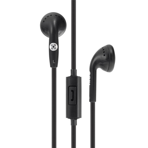 MOKI Earphones ACC-HPMCMB - Moki Stereo Earphones + Microphone - Black