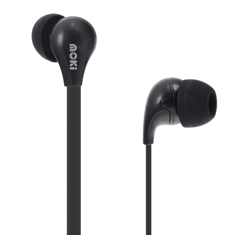 MOKI Earphones ACC-HP45BK - Moki 45° Comfort Buds Black