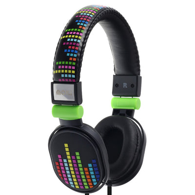 MOKI Headphones ACC-HPPOE - *Moki Popper Levels Black Headphones*
