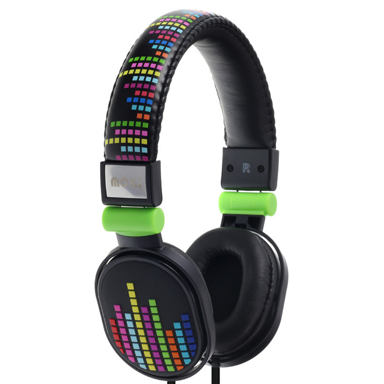 MOKI Headphones ACC-HPPOE - *Moki Popper Levels Black Headphones*