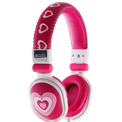 MOKI Headphones ACC-HPPON - Moki Poppers - Hearts 3