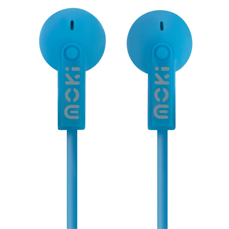 MOKI Earphones ACC-HPDOTB - Moki Dots Noise Isolation Earbuds - Blue