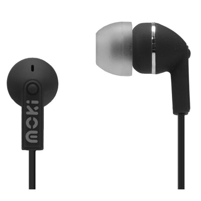 MOKI Earphones ACC-HPDOTK - Moki Dots Noise Isolation Earbuds - Black