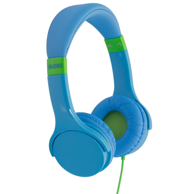 MOKI Headphones ACC-HPLILBL - Moki Lil' Kids Headphones - Blue