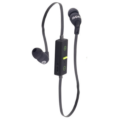 MOKI Earphones ACC-HPEXEVO - Moki Exo Evolve Kabellose Kopfhörer - Schwarz