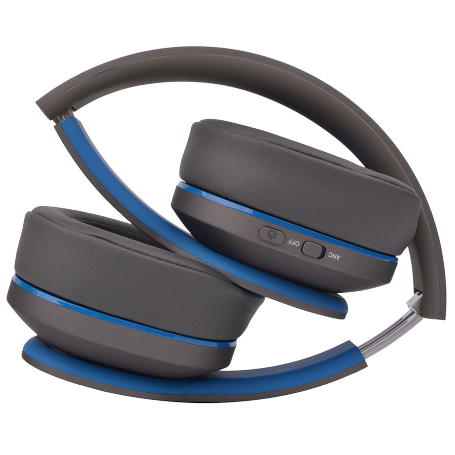 MOKI Headphones ACC-HPKNCB - Moki Navigator ANC Wireless Kids Headphones - Blue