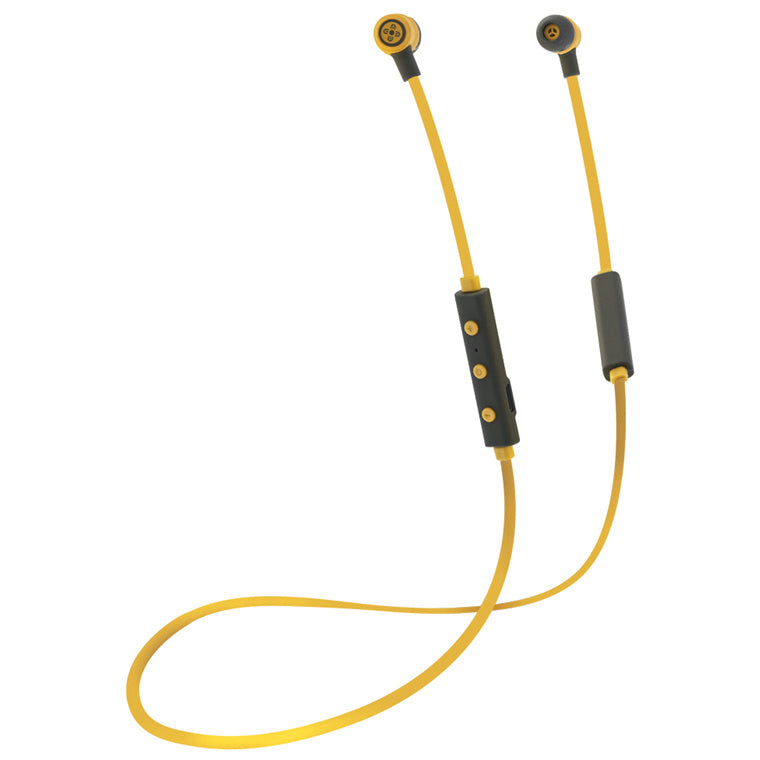 MOKI Earphones ACC-HPFREY - Moki FreeStyle Wireless Earphones Yellow