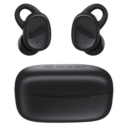 Moki MokiFit  True Wireless In-Ear Headphones - Black