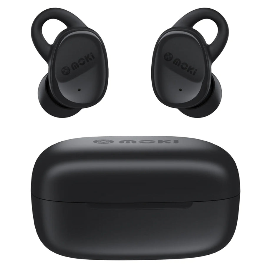 Moki MokiFit  True Wireless In-Ear Headphones - Black