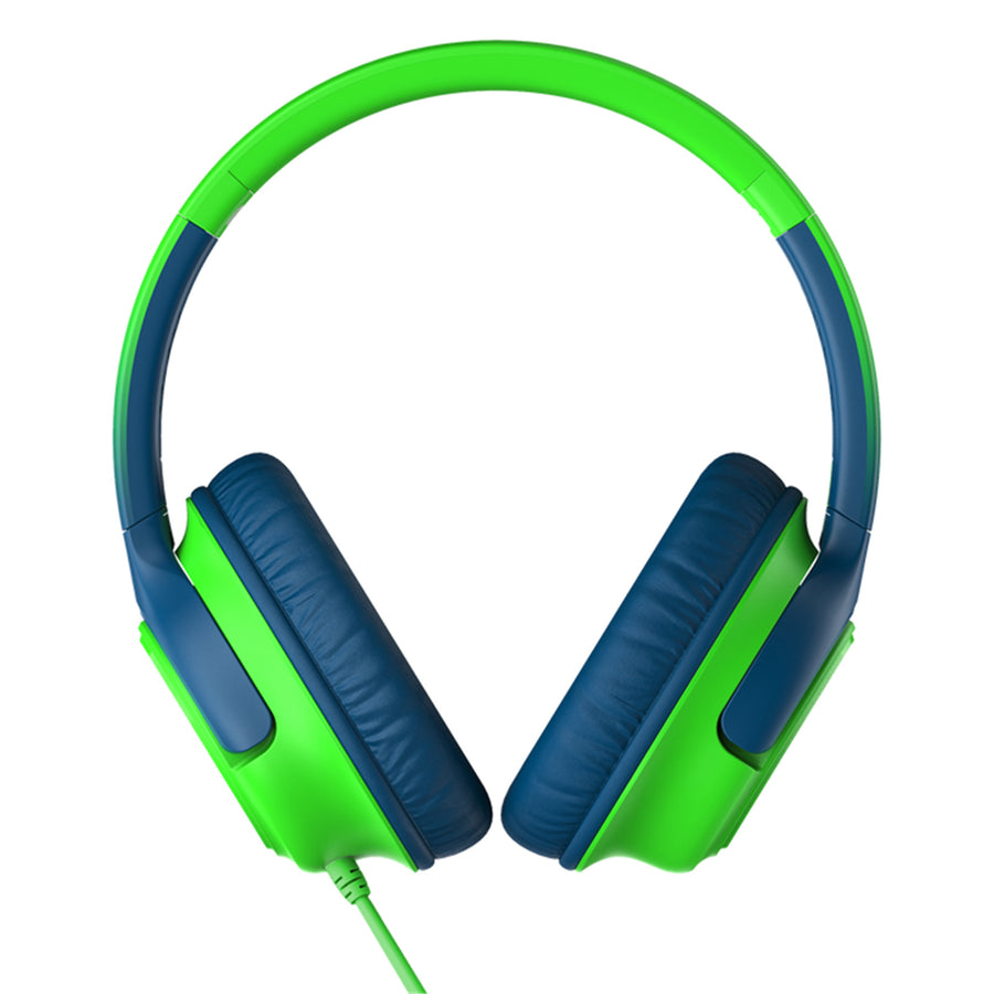 Moki Mixi Type-C Connect Wired Volume Limited Headphones - Green/Blue