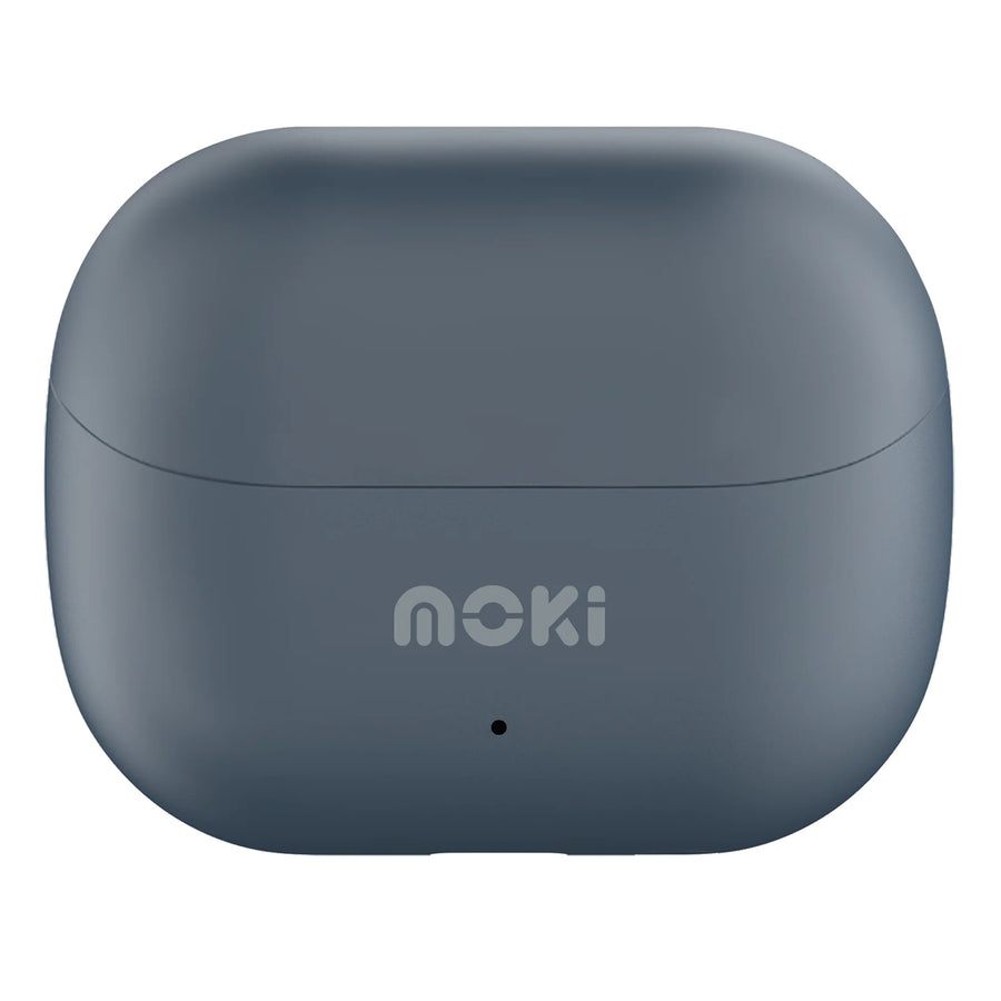 MOKI Earphones ACC-TWSMPSB - MokiPods True Wireless Stereo Earphones - Steel Blue