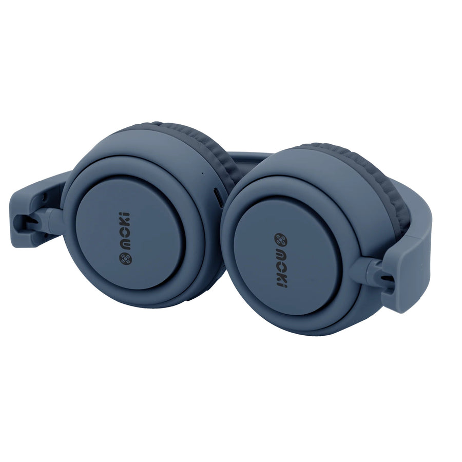 MOKI Headphones ACC-HPSTBL - Moki Staple Wireless Headphones - Blue