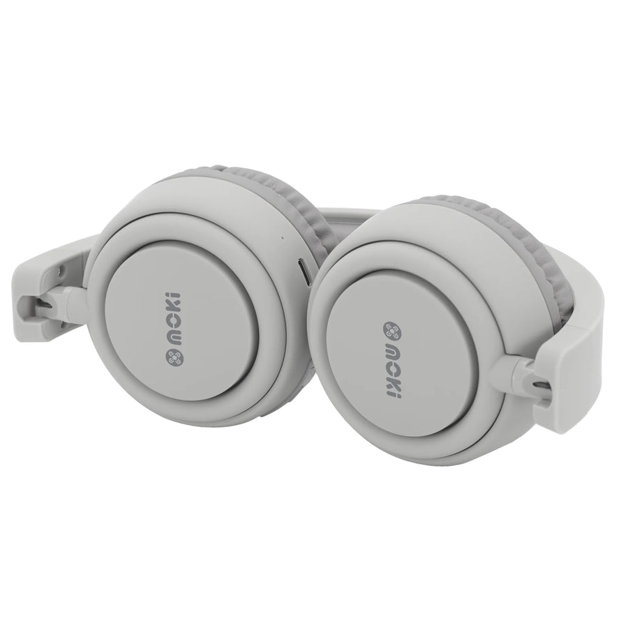 MOKI Headphones ACC-HPSTWH - Moki Staple Wireless Headphones - Cloud