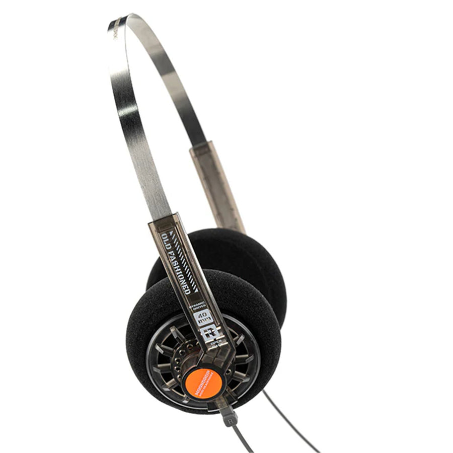 MOONDROP Old Fashioned  Open-Backed Wired On-Ear Headphones - Black