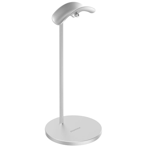 Momax ARCH Premium Headphone Stand - Silver - for Sony, Bose, Sennheiser, Apple & all on-ear + over-ear headphones