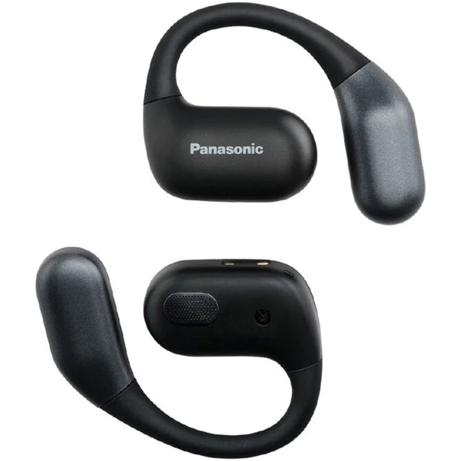 Panasonic RB-F10  Open-Ear True Wireless Earbuds  - Black