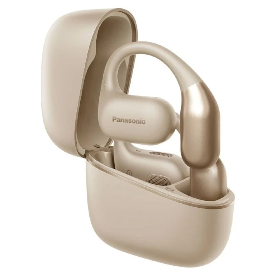 Panasonic RB-F10  Open-Ear True Wireless Earbuds  - Beige