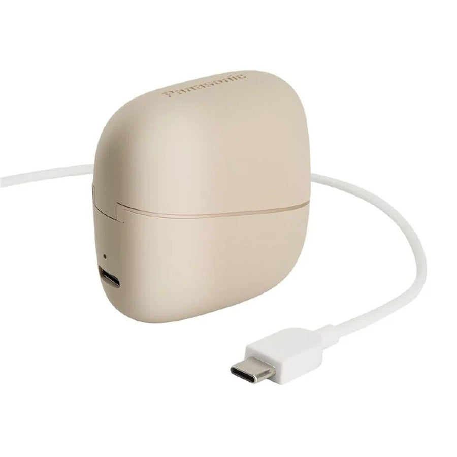 Panasonic RB-F10  Open-Ear True Wireless Earbuds  - Beige