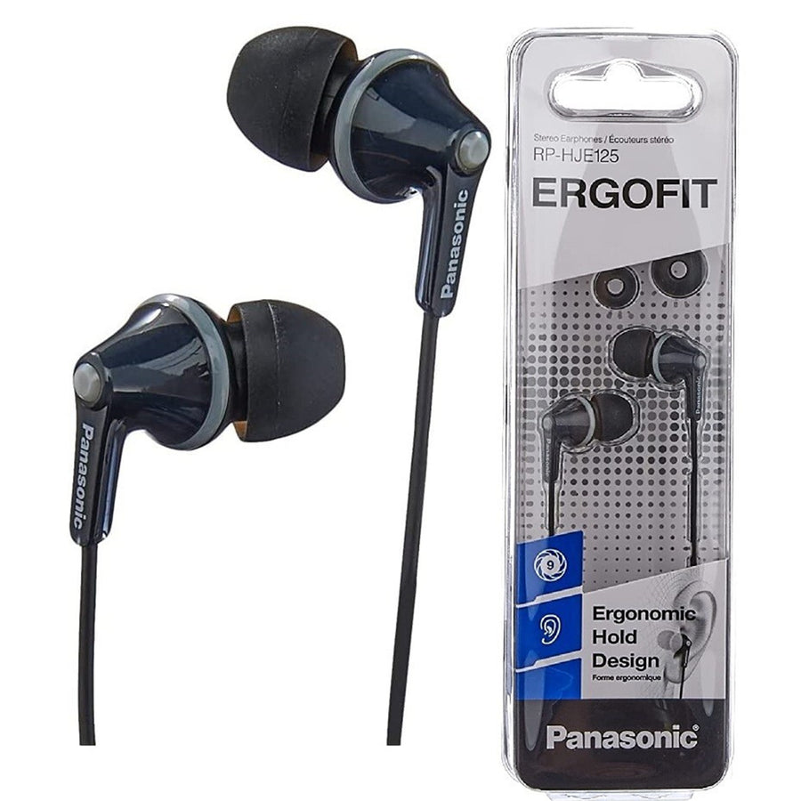 RP-HJE125E-K - ERGO FIT IN-EAR HEADPHONE