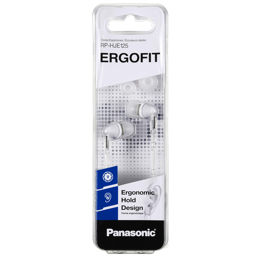 RP-HJE125E-W - ERGO FIT IN-EAR HEADPHONE