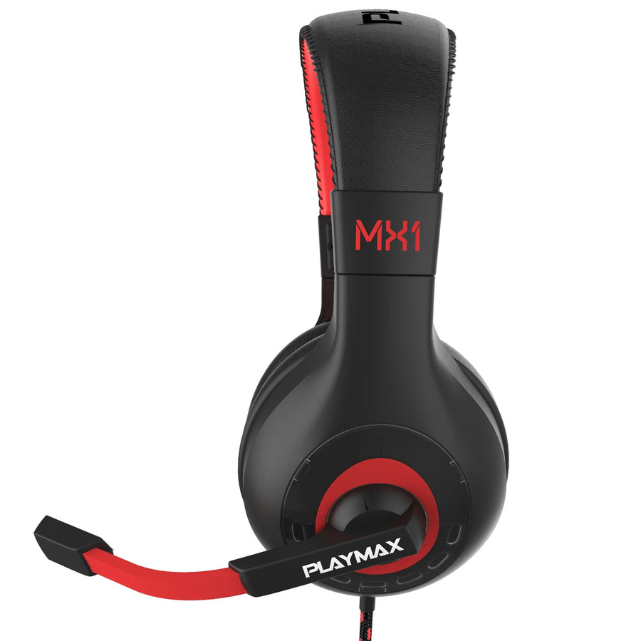 PMX1HS - Playmax MX1 Universal Headset - Rot