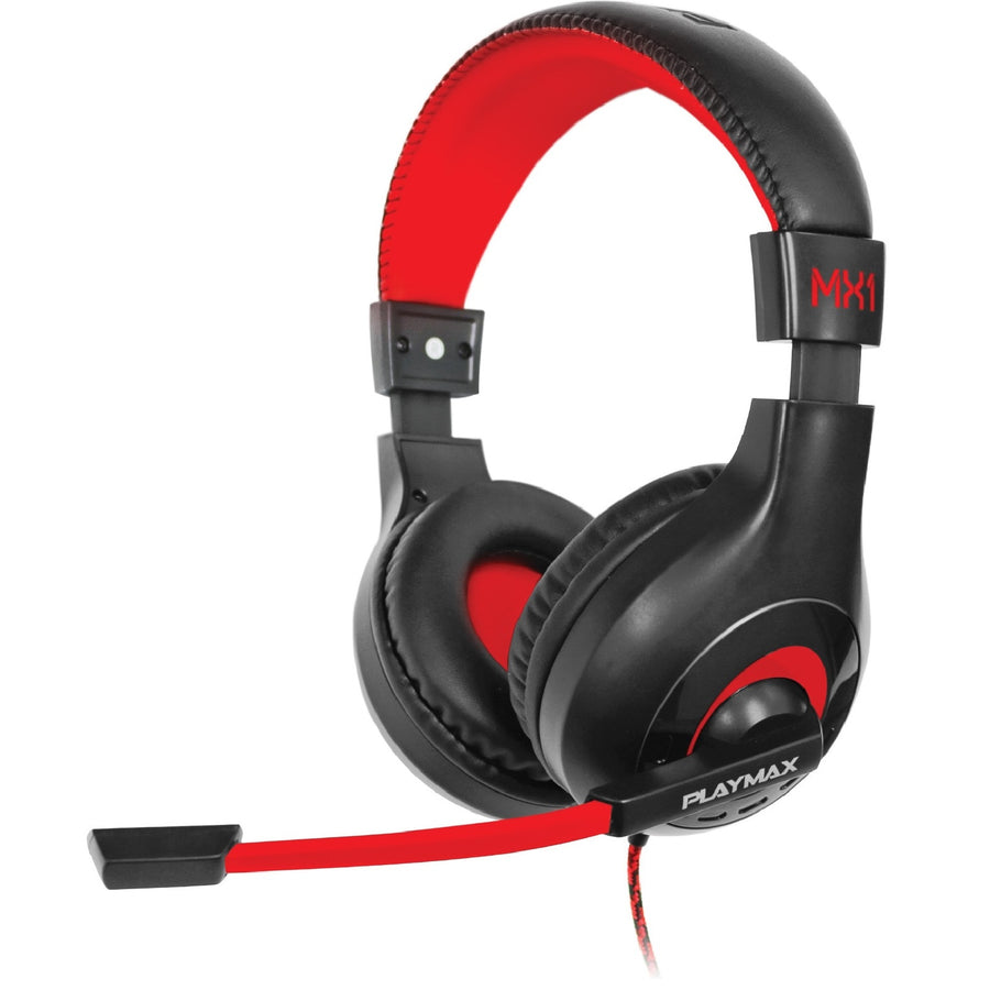 PMX1HS - Playmax MX1 Universal Headset - Rot