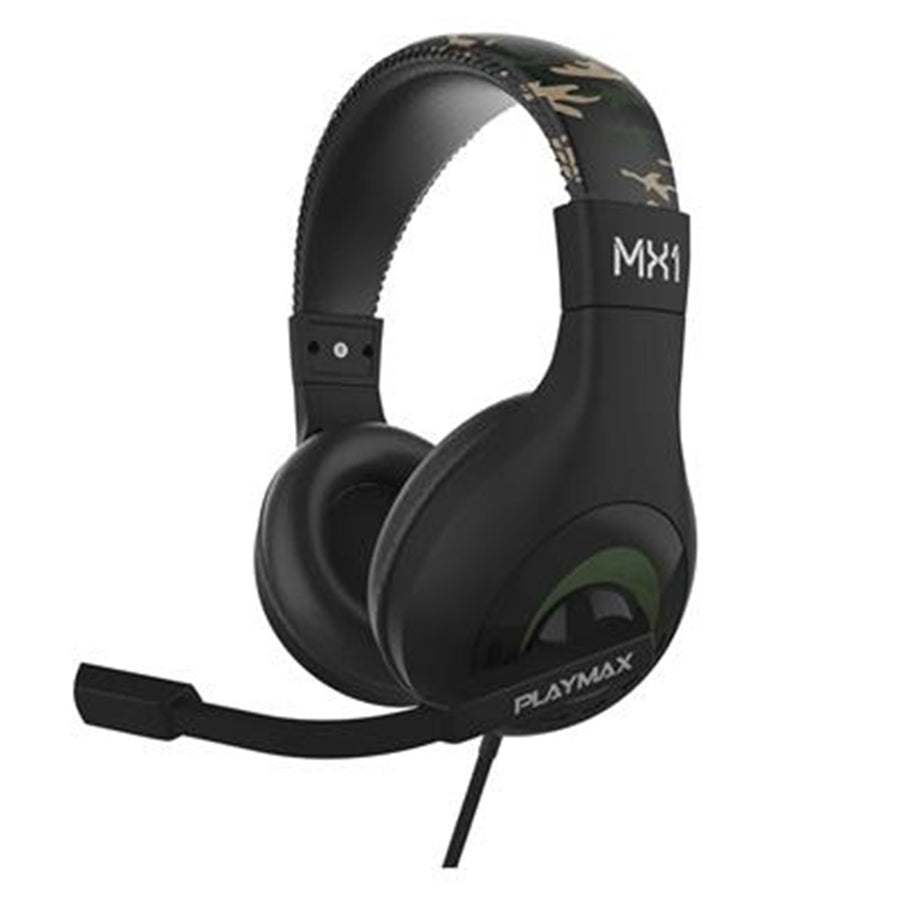 MX1HSJC - Playmax MX1 Universal-Headset - Jungle Camo